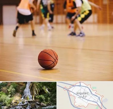 کلاس بسکتبال در الیگودرز