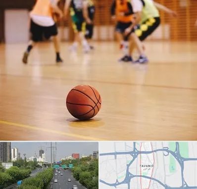 کلاس بسکتبال در توانیر