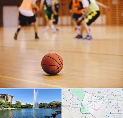 کلاس بسکتبال در کوهسنگی مشهد