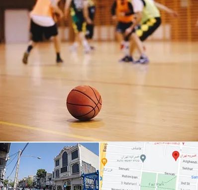کلاس بسکتبال در افسریه