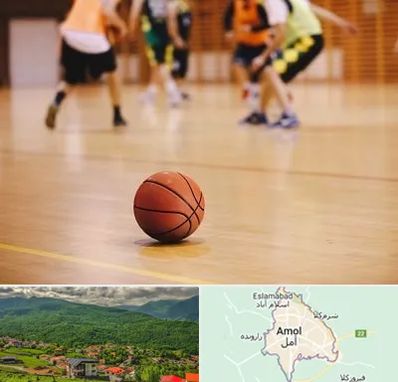کلاس بسکتبال در آمل
