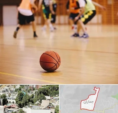 کلاس بسکتبال در جماران