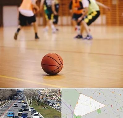 کلاس بسکتبال در احمدآباد مشهد