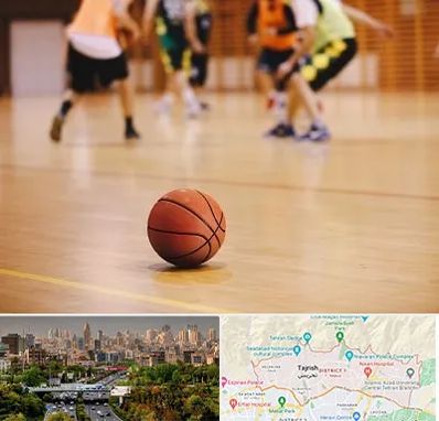 کلاس بسکتبال در منطقه 1 تهران