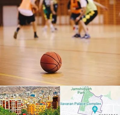 کلاس بسکتبال در نیاوران