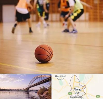 کلاس بسکتبال در اهواز