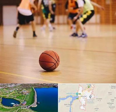 کلاس بسکتبال در مهاباد