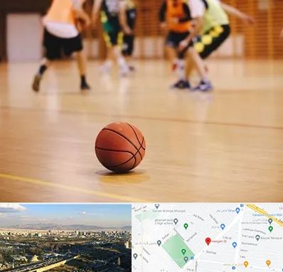 کلاس بسکتبال در هنگام