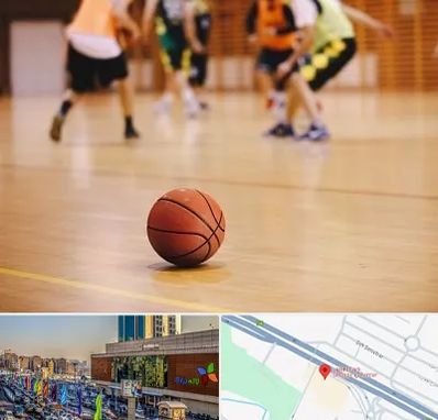 کلاس بسکتبال در لاله پارک تبریز