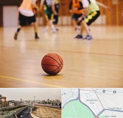 کلاس بسکتبال در جوادیه