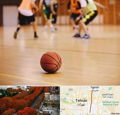 کلاس بسکتبال در ولیعصر