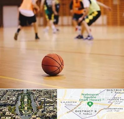 کلاس بسکتبال در نارمک