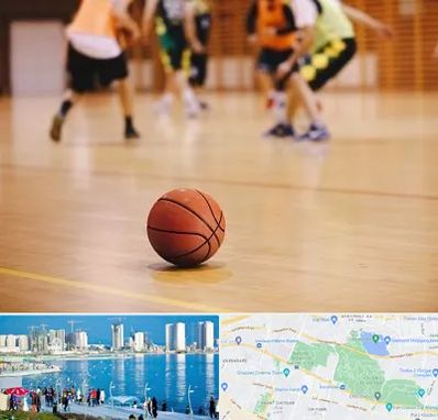 کلاس بسکتبال در چیتگر