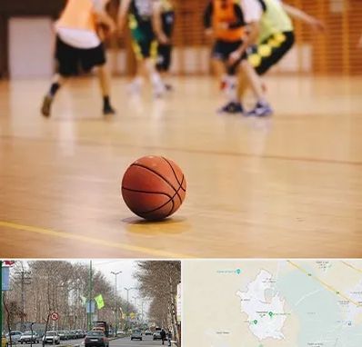 کلاس بسکتبال در نظرآباد کرج