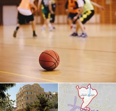 کلاس بسکتبال در مینی سیتی