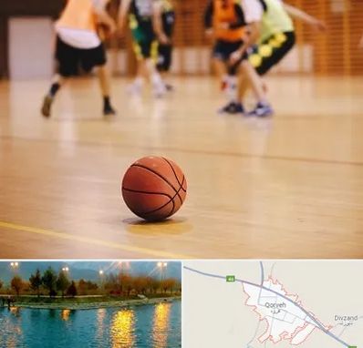 کلاس بسکتبال در قروه