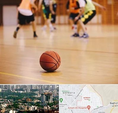 کلاس بسکتبال در عظیمیه کرج