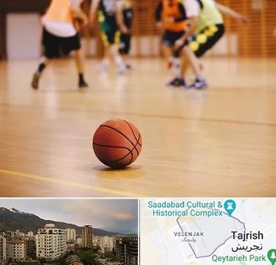 کلاس بسکتبال در زعفرانیه