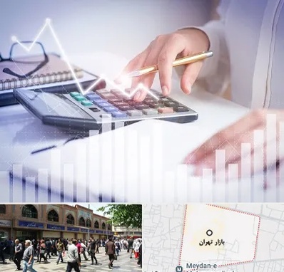 کارشناس مالیاتی در بازار تهران