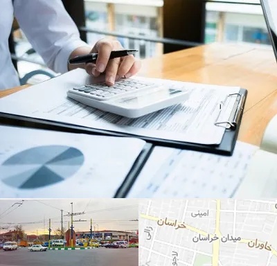 شرکت مالیاتی در میدان خراسان