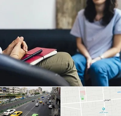 تراپیست در خیابان دامپزشکی