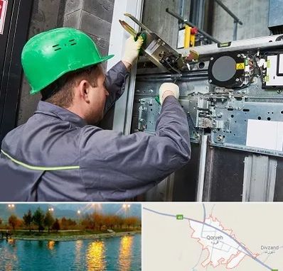 سرویس کار آسانسور در قروه