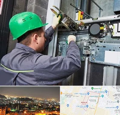 سرویس کار آسانسور در مارلیک کرج