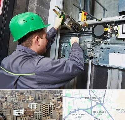 سرویس کار آسانسور در جنوب شرق تهران