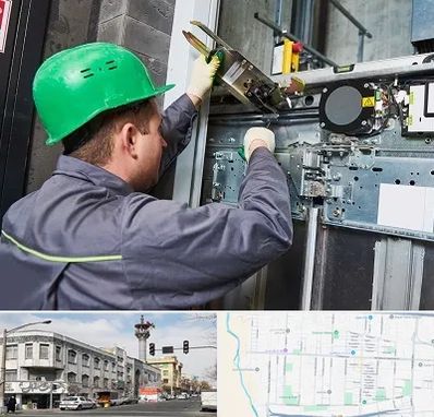 سرویس کار آسانسور در 17شهریور