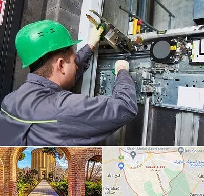 سرویس کار آسانسور در شهر ری