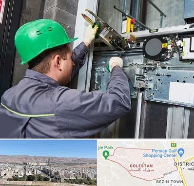 سرویس کار آسانسور در شهرک گلستان شیراز