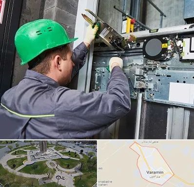 سرویس کار آسانسور در ورامین