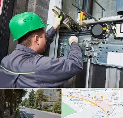 سرویس کار آسانسور در مهرویلا کرج