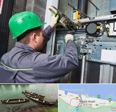 سرویس کار آسانسور در بندر انزلی