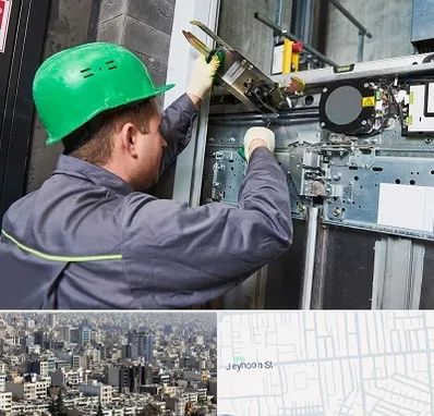 سرویس کار آسانسور در جیحون