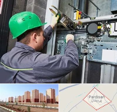 سرویس کار آسانسور در پردیسان قم