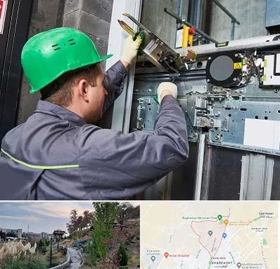 سرویس کار آسانسور در باغستان کرج