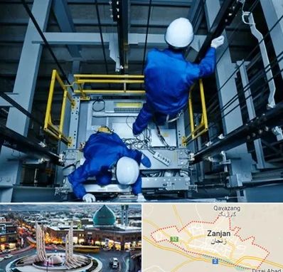 تعمیر کابین آسانسور در زنجان