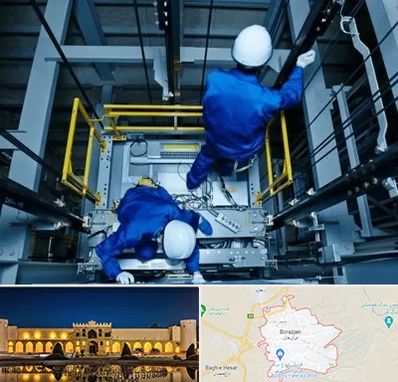 تعمیر کابین آسانسور در برازجان