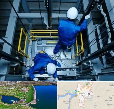 تعمیر کابین آسانسور در مهاباد