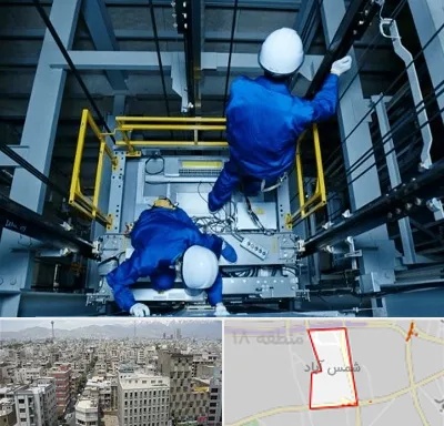 تعمیر کابین آسانسور در شمس آباد تهران