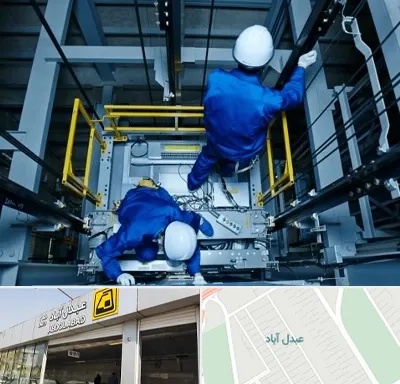 تعمیر کابین آسانسور در عبدل آباد