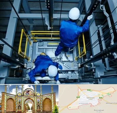تعمیر کابین آسانسور در سمنان