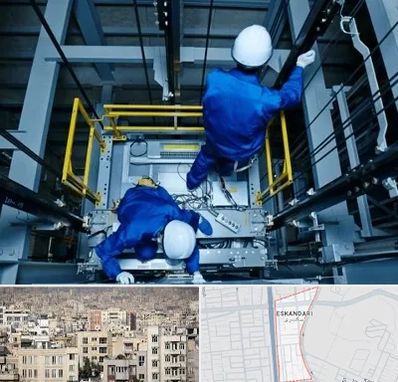 تعمیر کابین آسانسور در اسکندری