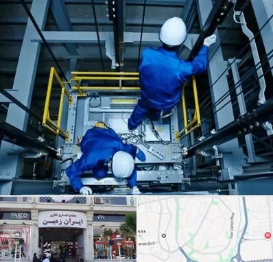 تعمیر کابین آسانسور در ایران زمین