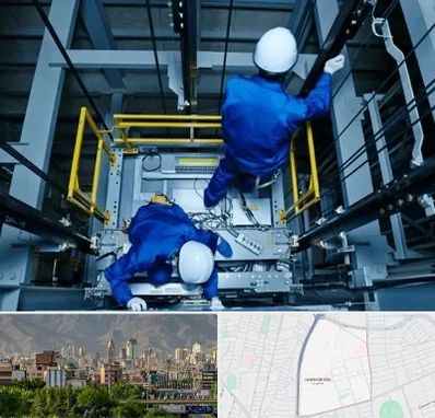 تعمیر کابین آسانسور در جمشیدیه