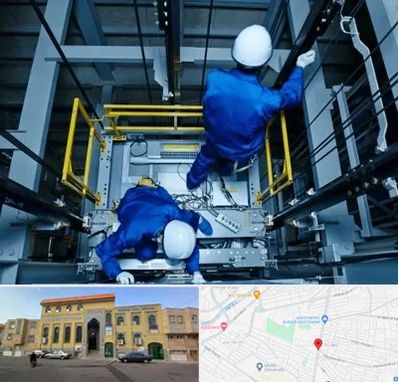 تعمیر کابین آسانسور در زنبیل آباد قم