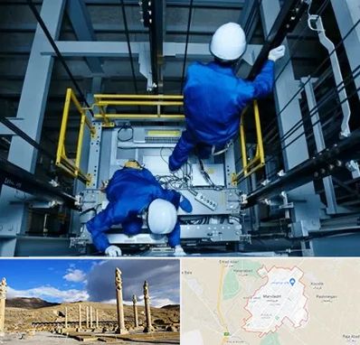 تعمیر کابین آسانسور در مرودشت