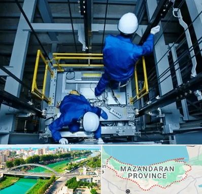 تعمیر کابین آسانسور در مازندران