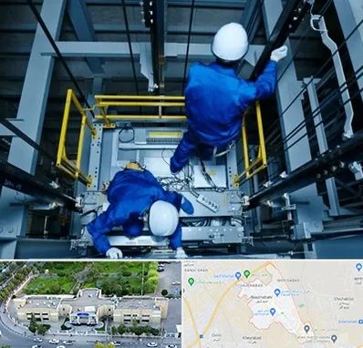 تعمیر کابین آسانسور در نسیم شهر